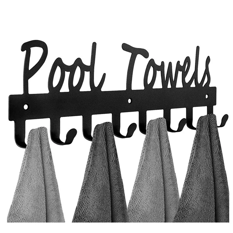 1pc Metal Wall Mounted Rack with 8 Hooks, Wall Hanging Hooks Holder, Decorative Organizer Rack, Towel Rack Umbrella Holder
1pc Metal Wall Mounted Rack with 8 Hooks, Wall Hanging Hooks Holder, Decorative Organizer Rack, Towel Rack Umbrella Holder