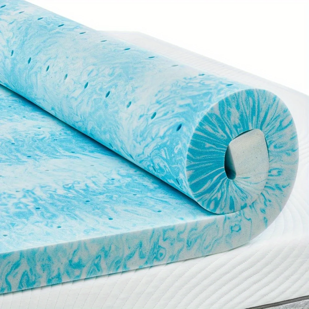 1 P Ergonomic Cooling Gel Swirl Mattress Lightweight, Comfortable, Breathable, Mattress, Comfort Mattress/ 1 Ergonomic Foam Neck Pillow Neck Support Pillow; Buy Separately/ Combined
1 P Ergonomic Cooling Gel Swirl Mattress Lightweight, Comfortable, Breathable, Mattress, Comfort Mattress/ 1 Ergonomic Foam Neck Pillow Neck Support Pillow; Buy Separately/ Combined
