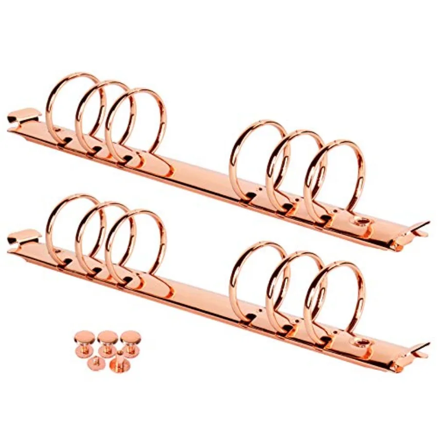 A5 Notebook Binder Mechanism Replacement Kit 2 Pcs 6-Holes 30mm Metal Loose Leaf Binders Spines Combs for Binder Planner Folder
A5 Notebook Binder Mechanism Replacement Kit 2 Pcs 6-Holes 30mm Metal Loose Leaf Binders Spines Combs for Binder Planner Folder