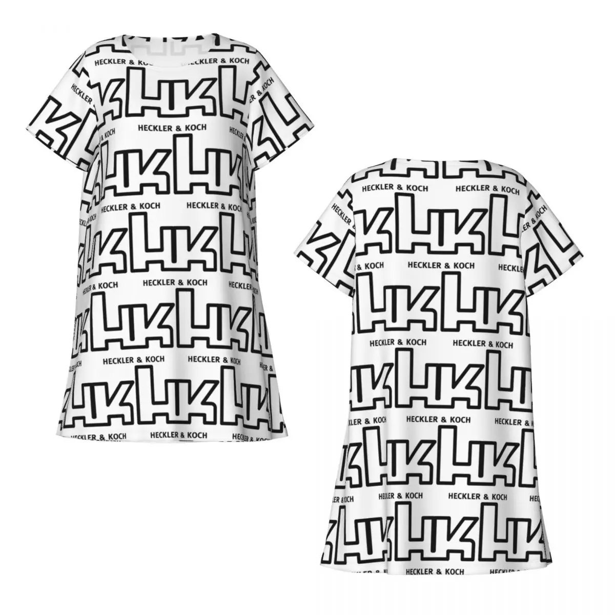 Custom Heckler Koch Hk Logo Short Sleeves Nightdress For Sleeping Sleepshirts Women Short Sleeve Nightgowns Soft Pajama Dress
Custom Heckler Koch Hk Logo Short Sleeves Nightdress For Sleeping Sleepshirts Women Short Sleeve Nightgowns Soft Pajama Dress