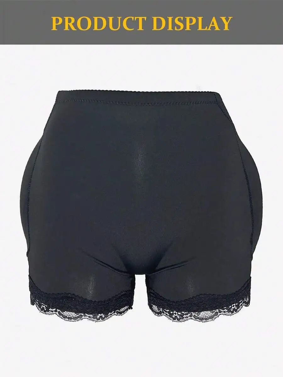 Solid Color Lace Trim Shaping Shorts With Butt Enhancement
Solid Color Lace Trim Shaping Shorts With Butt Enhancement