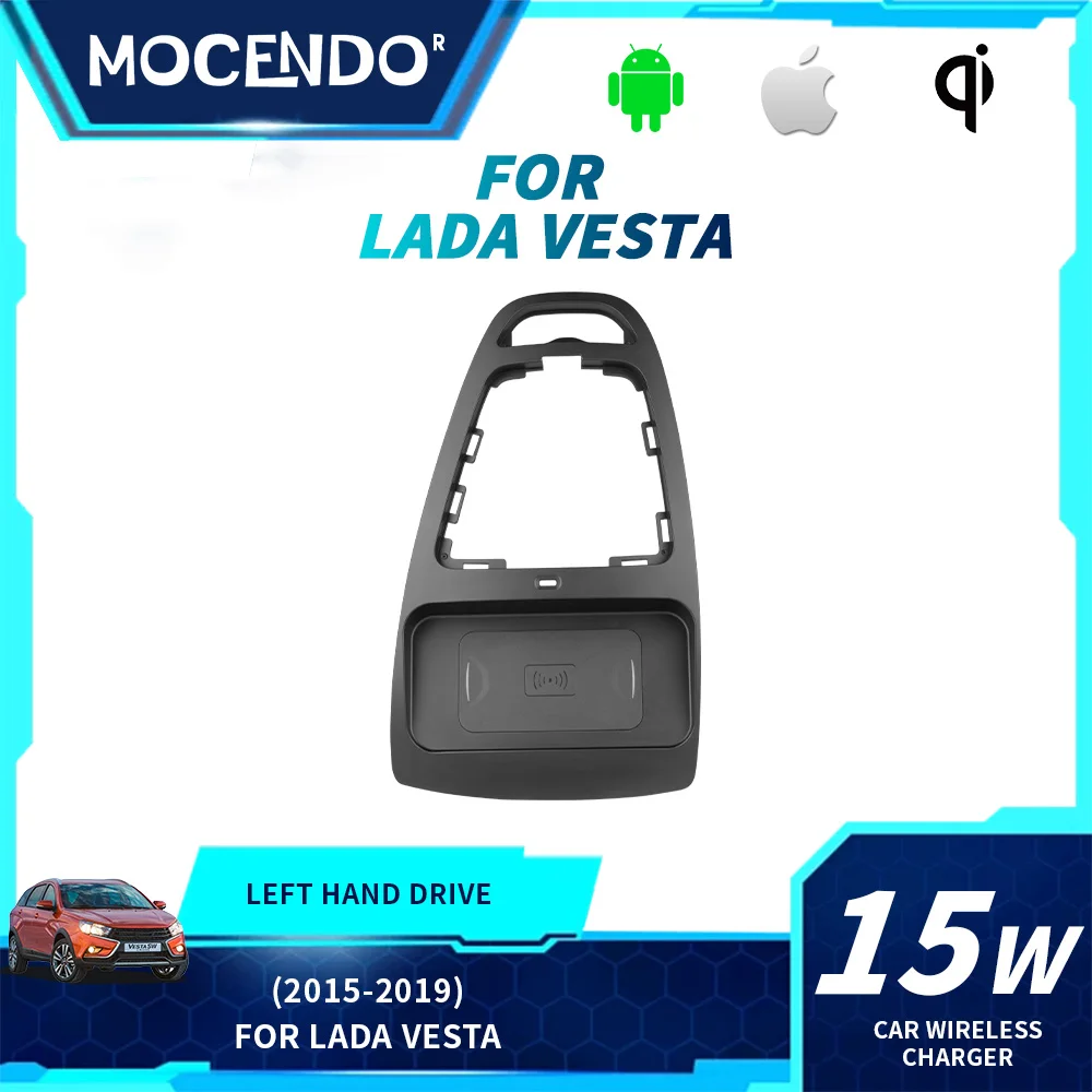 Car Wireless Charging Fast Charger Car Charger Panel Phone Holder For Lada Vesta 2015-2019 car Accessories
Car Wireless Charging Fast Charger Car Charger Panel Phone Holder For Lada Vesta 2015-2019 car Accessories
