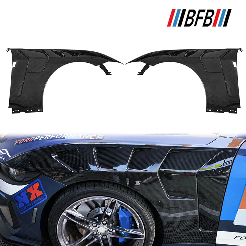 Suitable for 24-27 Mustang Dry Carbon Fiber Fenders 7th Generation Mustang Dry Carbon Fiber GT Fender Modification
Suitable for 24-27 Mustang Dry Carbon Fiber Fenders 7th Generation Mustang Dry Carbon Fiber GT Fender Modification