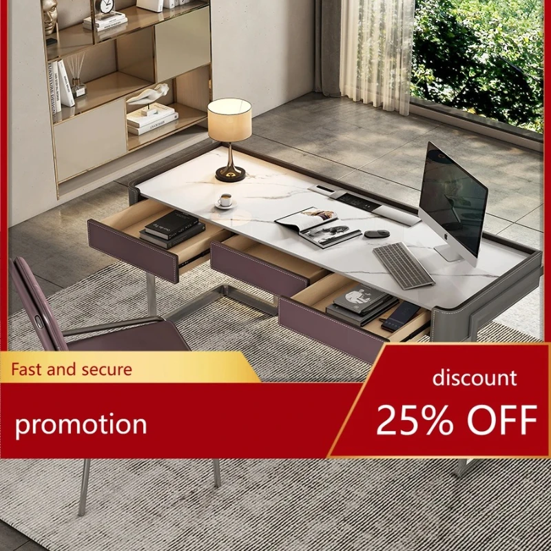 Home Minimalist Study Desk Light Luxury Computer Study Table
Home Minimalist Study Desk Light Luxury Computer Study Table