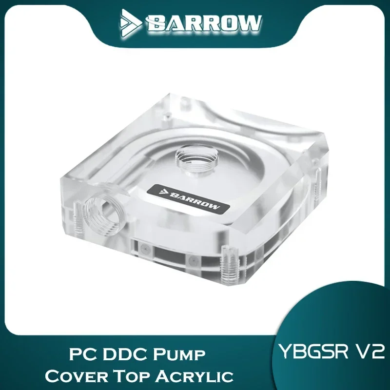 Крышка насоса Barrow PC DDC, верхняя акриловая крышка для охладителя воды, резервуар для воды, здание YBGSR V2 для ПК RGB
Крышка насоса Barrow PC DDC, верхняя акриловая крышка для охладителя воды, резервуар для воды, здание YBGSR V2 для ПК RGB