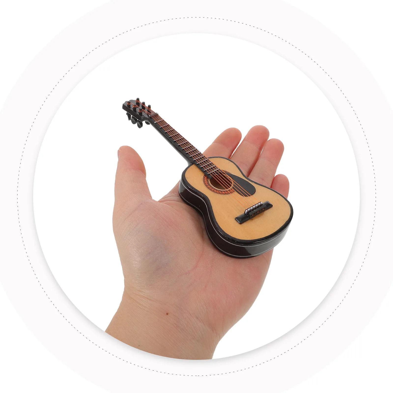 Миниатюрная гитара, реалистичные деревянные мини-музыкальные инструменты, декор для кукольного домика, аксессуары для мини-домиков, крошечная электрогитара
Миниатюрная гитара, реалистичные деревянные мини-музыкальные инструменты, декор для кукольного домика, аксессуары для мини-домиков, крошечная электрогитара