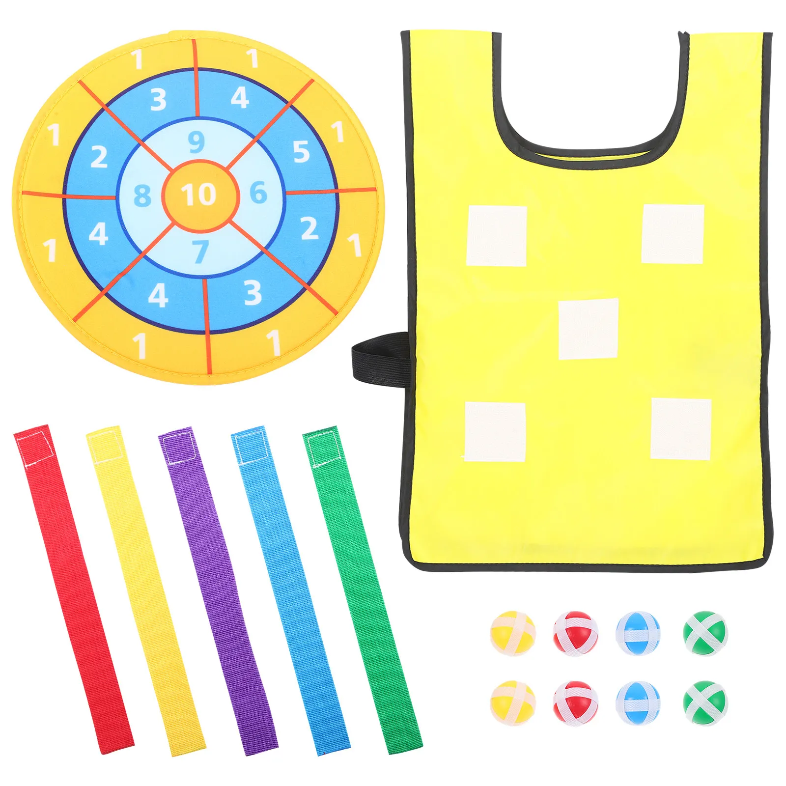 1Set Sticky Ball Vest Kit Cartoon Style Fun Competition Training Kids Dodgeball Game Prop Outdoor Interactive Sticky Balls Set
1Set Sticky Ball Vest Kit Cartoon Style Fun Competition Training Kids Dodgeball Game Prop Outdoor Interactive Sticky Balls Set