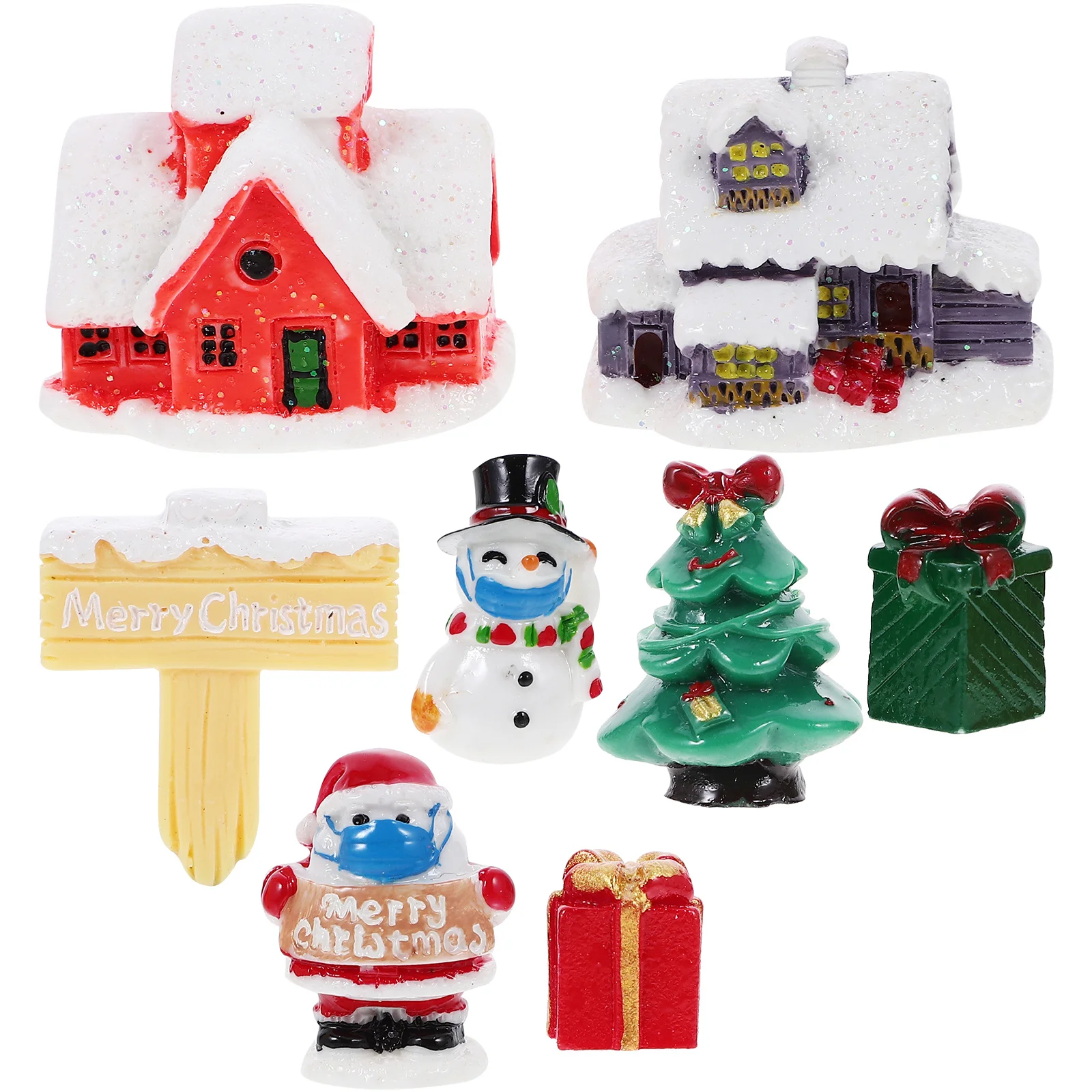 Santa Claus Ornament Miniatures Figurines Snow Scenes Holiday Accessories Home Decor
Santa Claus Ornament Miniatures Figurines Snow Scenes Holiday Accessories Home Decor
