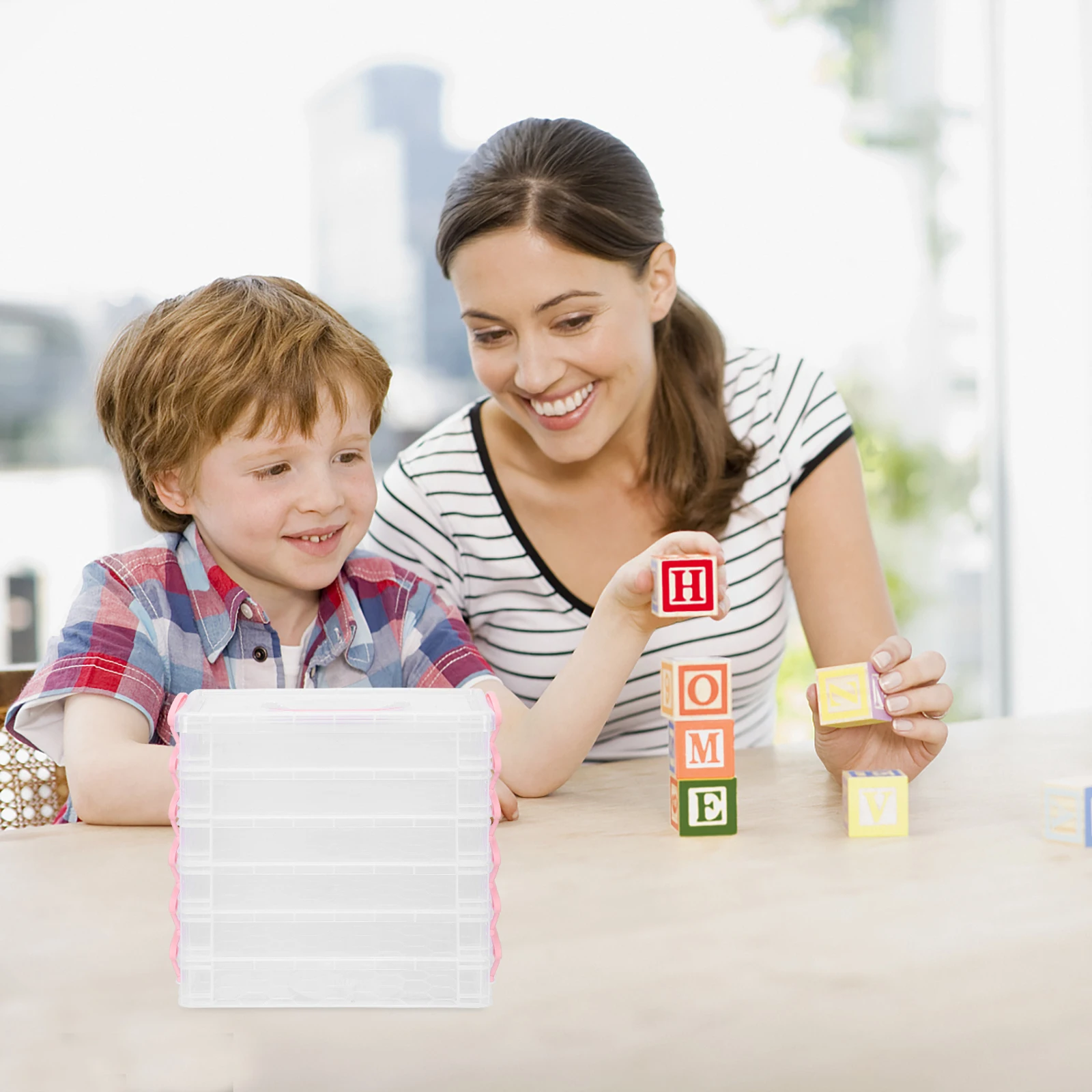 Pencil Box Large Capacity Stackable Pen Case Transparent Design Portable Plastic Organizer for Kids Students Holds Pens Pencils
Pencil Box Large Capacity Stackable Pen Case Transparent Design Portable Plastic Organizer for Kids Students Holds Pens Pencils