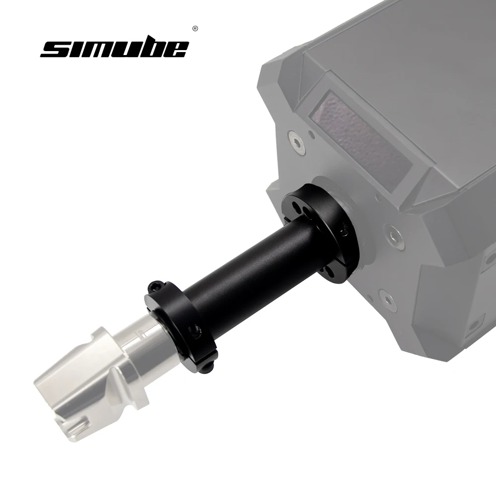 Simube DD1 / DD2 Shaft Extension for Fanatec Base (DD1 / DD2) Aluminum Alloy Material CNC Machining & Anodizing Coloring
Simube DD1 / DD2 Shaft Extension for Fanatec Base (DD1 / DD2) Aluminum Alloy Material CNC Machining & Anodizing Coloring