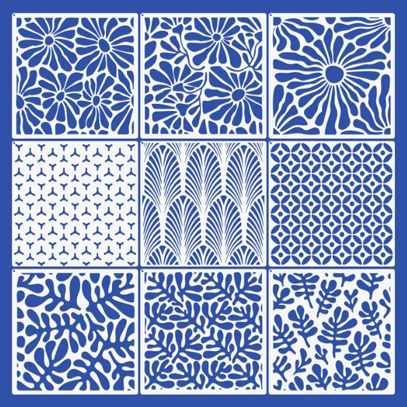 30*30cm Leaves And Flowers Stencil DIY Layering Wall Scrapbook Coloring Embossing Decoration Graffiti Painting Template Reusable
30*30cm Leaves And Flowers Stencil DIY Layering Wall Scrapbook Coloring Embossing Decoration Graffiti Painting Template Reusable
