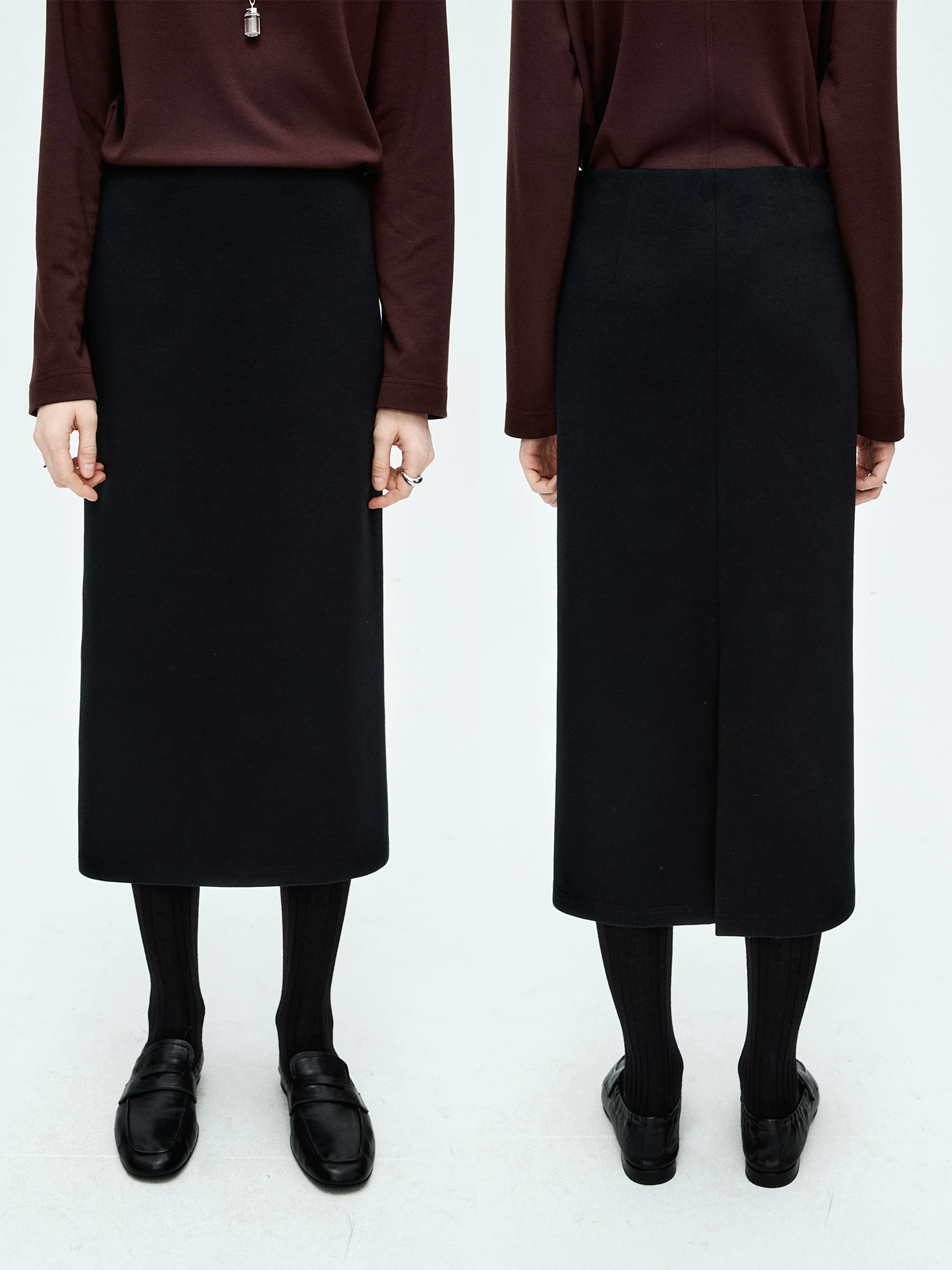 MRS Studios Casual Woolen Roman Cloth R0W Sle f Skirt with Ba Split Leisure Suiting Skirt Tee Dimensional Structure
MRS Studios Casual Woolen Roman Cloth R0W Sle f Skirt with Ba Split Leisure Suiting Skirt Tee Dimensional Structure