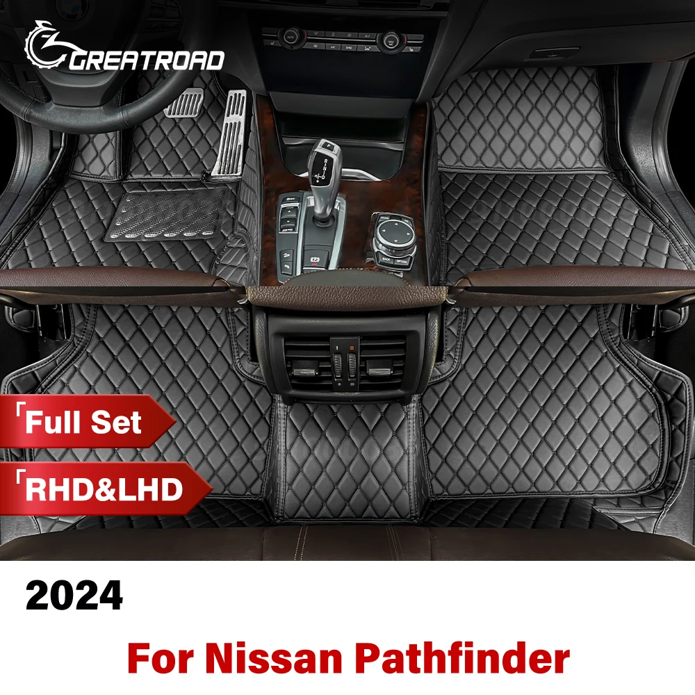 Для Nissan Pathfinder (6/7 мест) 2024-на заказ автомобильный напольный коврик автомобильный ковер чехол аксессуары для интерьера защитные
Для Nissan Pathfinder (6/7 мест) 2024-на заказ автомобильный напольный коврик автомобильный ковер чехол аксессуары для интерьера защитные