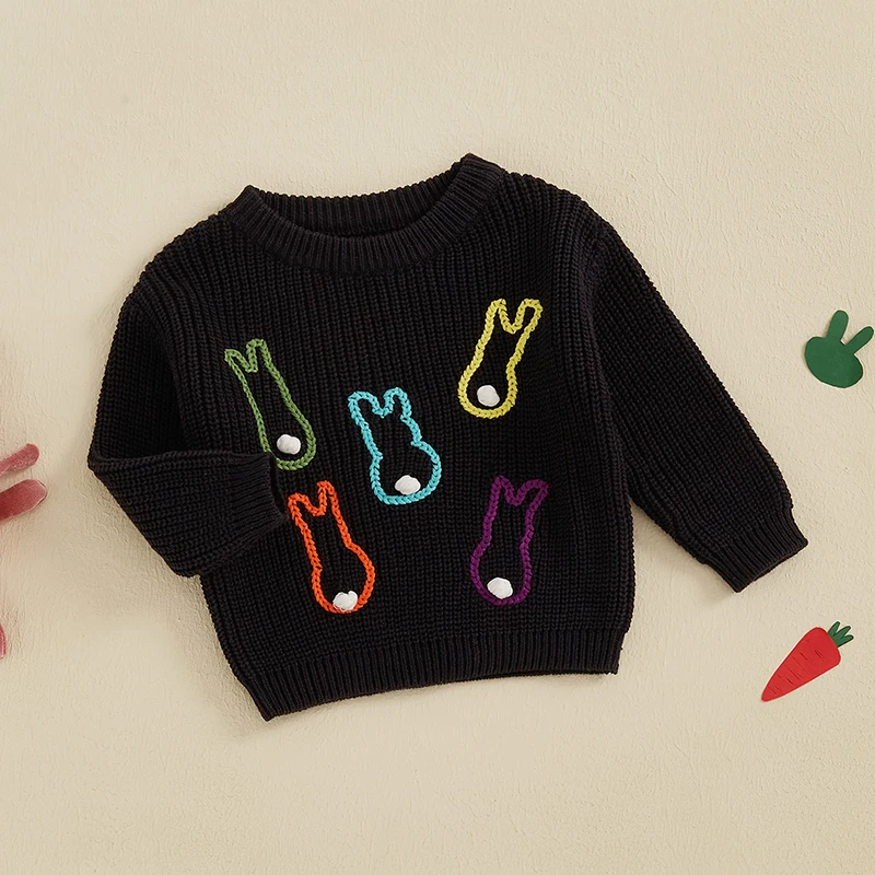 Adorable Infant Easter Jumper with Cute Bunny Design Cozy Long Sleeves and Crew Neck Knit Perfect for Spring Celebrations
Adorable Infant Easter Jumper with Cute Bunny Design Cozy Long Sleeves and Crew Neck Knit Perfect for Spring Celebrations