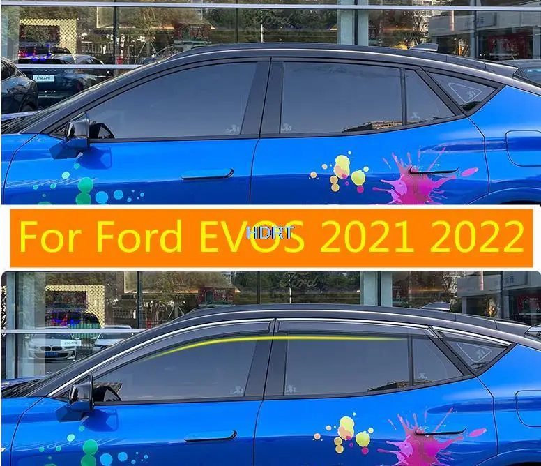 For Ford EVOS 2021 2022 Plastic Window Visor Rain Sun Shield Guard Deflector Trim 4pcs Decoration Accessories Car Styling
For Ford EVOS 2021 2022 Plastic Window Visor Rain Sun Shield Guard Deflector Trim 4pcs Decoration Accessories Car Styling
