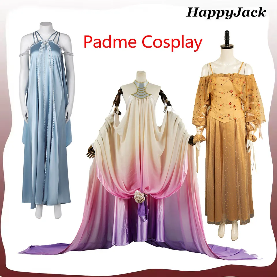 Padme Cos Amidala Roleplay Fantasy Adult Women Outfits Lake Dress Movie Space Battle Costume Fancy Dress Up Party Clothes
Padme Cos Amidala Roleplay Fantasy Adult Women Outfits Lake Dress Movie Space Battle Costume Fancy Dress Up Party Clothes