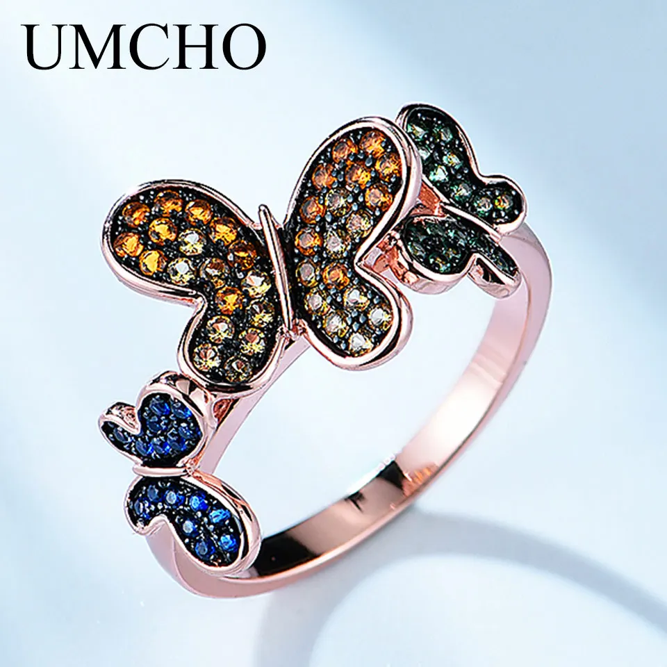 Butterfly Ring Plated Rose Gold 925 Sterling Silver Rings for Women Party Birthday Gift
Butterfly Ring Plated Rose Gold 925 Sterling Silver Rings for Women Party Birthday Gift
