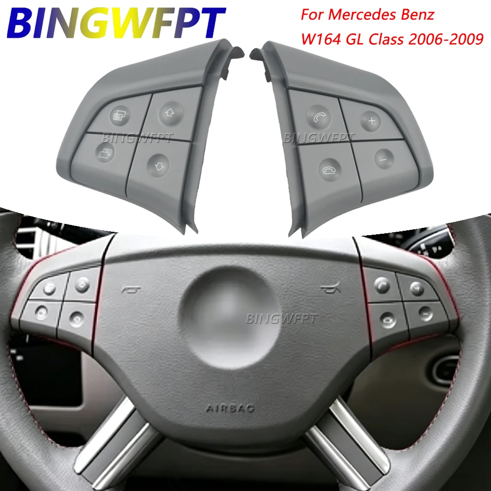 Steering Wheel Car Multi-function Buttons Kit Phone Control Keys For Mercedes Benz W251 R Class 2006-2009
Steering Wheel Car Multi-function Buttons Kit Phone Control Keys For Mercedes Benz W251 R Class 2006-2009
