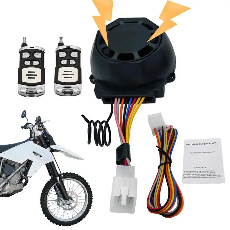 Motorcycle Alarm System Anti Theft Alarm Systems With Remote Control Vehicle Alert Device Waterproof Security Alarm System
Motorcycle Alarm System Anti Theft Alarm Systems With Remote Control Vehicle Alert Device Waterproof Security Alarm System