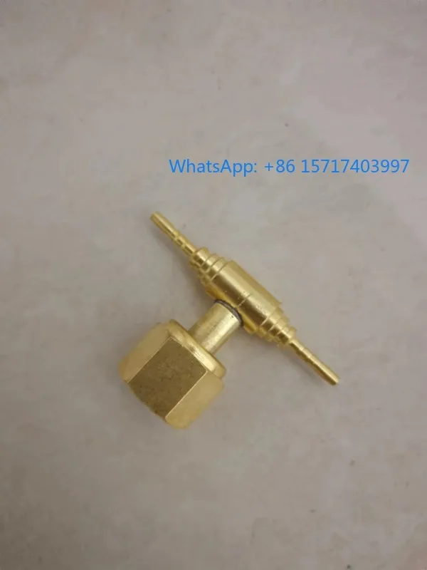1/4" Hose Fitting Refrigeration Unit Connecting Gauge High and Low Pressure Refrigeration Hose Connector
1/4" Hose Fitting Refrigeration Unit Connecting Gauge High and Low Pressure Refrigeration Hose Connector
