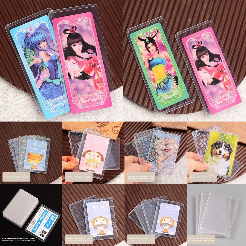 10pcs 35PT Idol Card Holder Transparent Waterproof Kpop Card Sleeve Display Case with Protective Film 3Inch Photo Protector
10pcs 35PT Idol Card Holder Transparent Waterproof Kpop Card Sleeve Display Case with Protective Film 3Inch Photo Protector