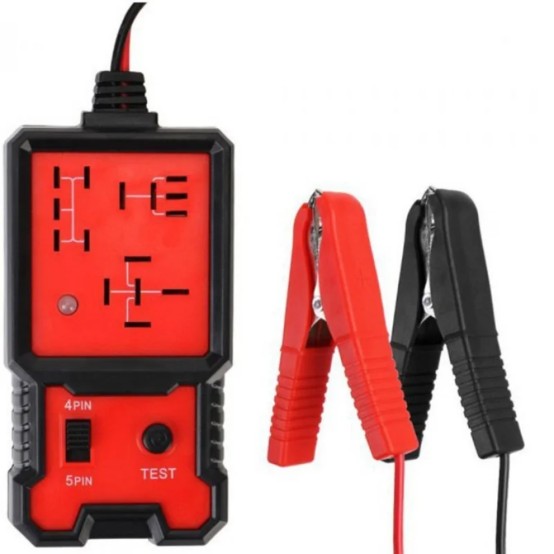 12V Car Relay Tester, Automatic Diagnostic Tool for 4Pin 5Pin Small Relays
12V Car Relay Tester, Automatic Diagnostic Tool for 4Pin 5Pin Small Relays
