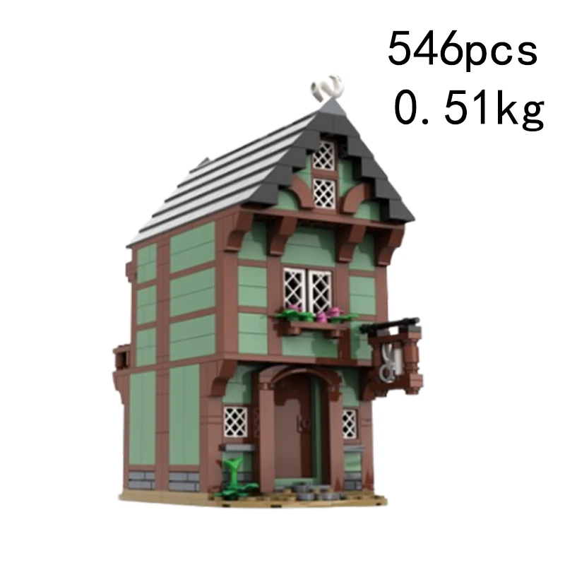 Пятно MOC- 109203 Средневековый портной домик, сборка мелких частиц, строительные блоки, модель, украшения, развивающая игрушка, подарочный набор
Пятно MOC- 109203 Средневековый портной домик, сборка мелких частиц, строительные блоки, модель, украшения, развивающая игрушка, подарочный набор