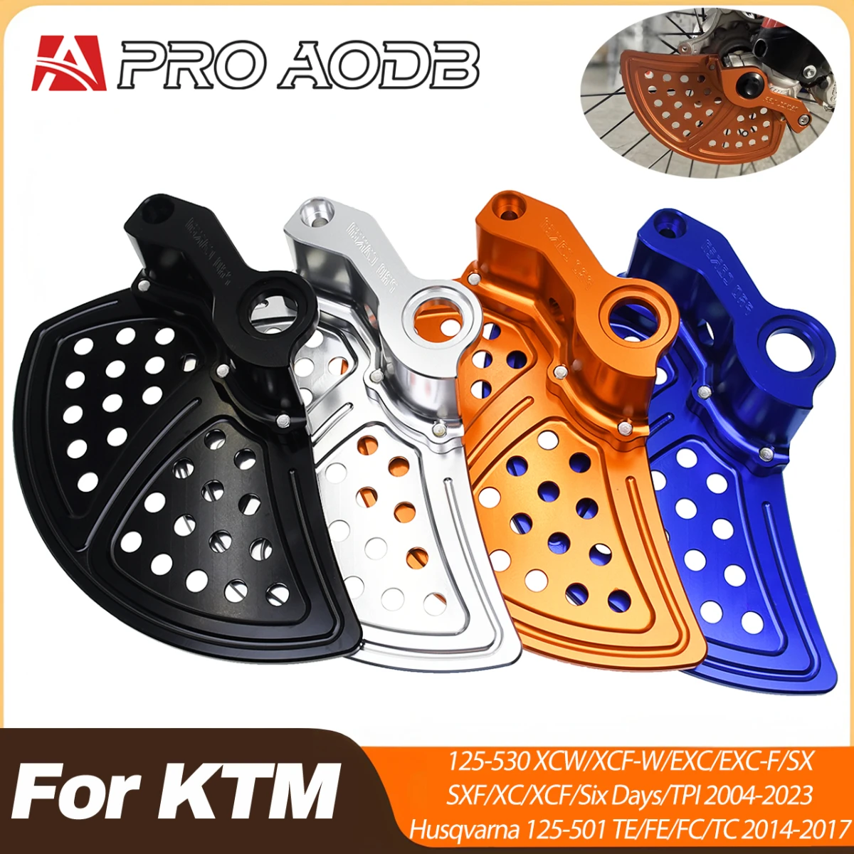 Racing Motorcycle Front & Rear Brake Disc Protector CNC Guard Cover For KTM 125 150 250 300 350 450 500 SX SXF XCF TPI Six Days
Racing Motorcycle Front & Rear Brake Disc Protector CNC Guard Cover For KTM 125 150 250 300 350 450 500 SX SXF XCF TPI Six Days