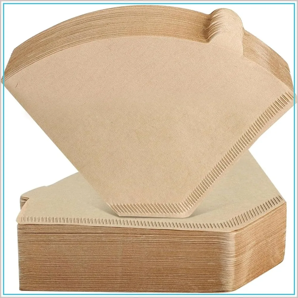 600Pcs Cone Coffee Filters #4, Unbleached Size 04, 8-12 Cup, Disposable Natural Paper Filters, Compatible with Ninja, Cuisinart, Pour Over, Drip Coffee Maker
600Pcs Cone Coffee Filters #4, Unbleached Size 04, 8-12 Cup, Disposable Natural Paper Filters, Compatible with Ninja, Cuisinart, Pour Over, Drip Coffee Maker