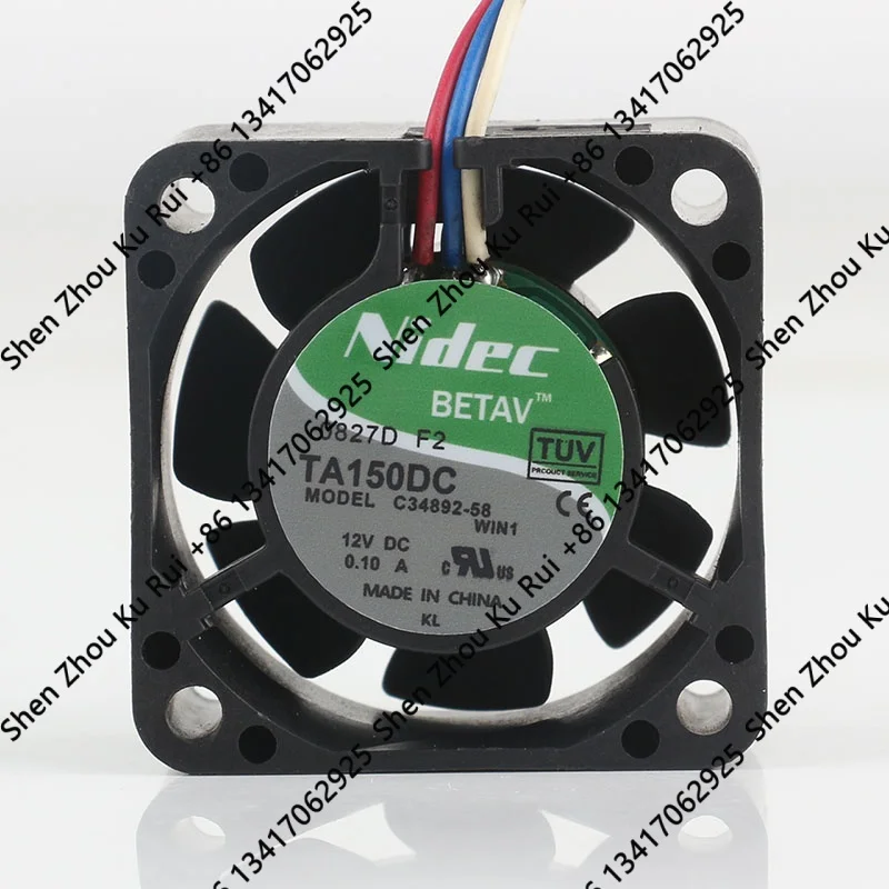 C34892-58 Nidec 5V 24V 48V DC 12V 0.10A AC EC 4020 40X40X20MM 4CM 3-wire CPU Server quiet Chassis Motherboard router Cooling fan
C34892-58 Nidec 5V 24V 48V DC 12V 0.10A AC EC 4020 40X40X20MM 4CM 3-wire CPU Server quiet Chassis Motherboard router Cooling fan