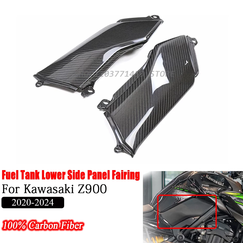 3K Dry Carbon Fiber For Kawasaki Z900 2020 2021 2022 2023 2024 Motorcycle Accessories Fuel Tank Side Cover Fairing Side Panels
3K Dry Carbon Fiber For Kawasaki Z900 2020 2021 2022 2023 2024 Motorcycle Accessories Fuel Tank Side Cover Fairing Side Panels