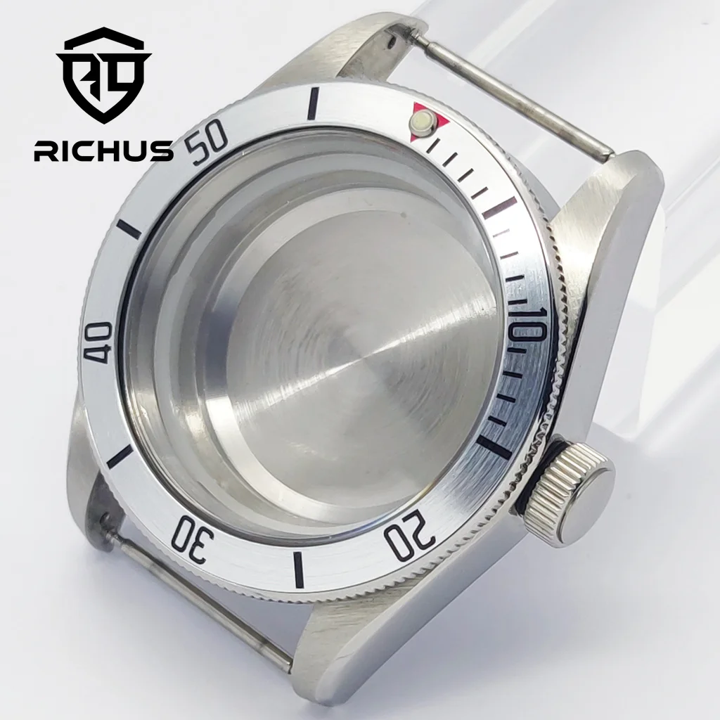 Корпус часов RICHUS NH35, корпус часов 41 мм, алюминиевый безель, подходит для NH34 NH35 NH36 ETA2824 PT5000 Miyota8215-DG, аксессуары для часов с механизмом
Корпус часов RICHUS NH35, корпус часов 41 мм, алюминиевый безель, подходит для NH34 NH35 NH36 ETA2824 PT5000 Miyota8215-DG, аксессуары для часов с механизмом