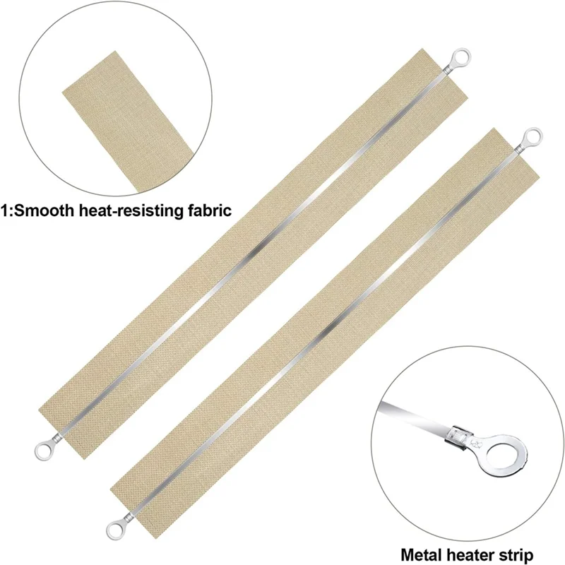 【Superdeals】8Pcs Impulse Sealer Replacement Parts 12Inch Heat Seal Strips Replacement Elements Grip Impulse Sealer Heating Eleme
【Superdeals】8Pcs Impulse Sealer Replacement Parts 12Inch Heat Seal Strips Replacement Elements Grip Impulse Sealer Heating Eleme