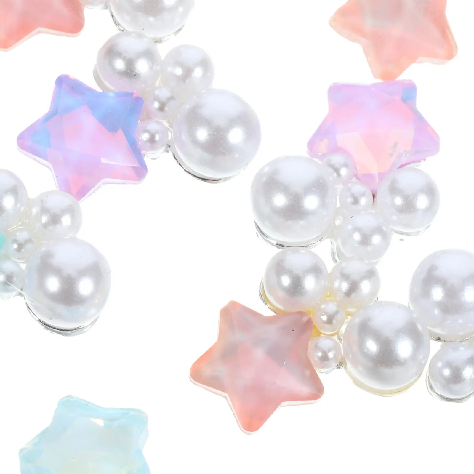 30Pcs Nail Pearls Star Charms Sturdy Nail Art Decorations Manicure Ornaments DIY Designs for Fake Natural Nails
30Pcs Nail Pearls Star Charms Sturdy Nail Art Decorations Manicure Ornaments DIY Designs for Fake Natural Nails