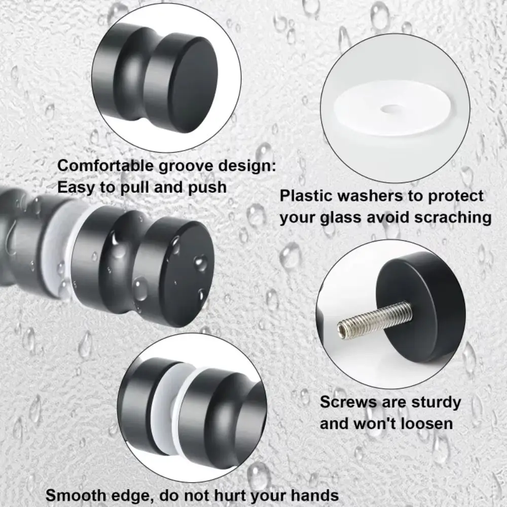 Back-to-Back Stainless Steel Door Knob Puller Double Side Smooth Sliding Door Pulls Gate Handle Single-hole Solid
Back-to-Back Stainless Steel Door Knob Puller Double Side Smooth Sliding Door Pulls Gate Handle Single-hole Solid