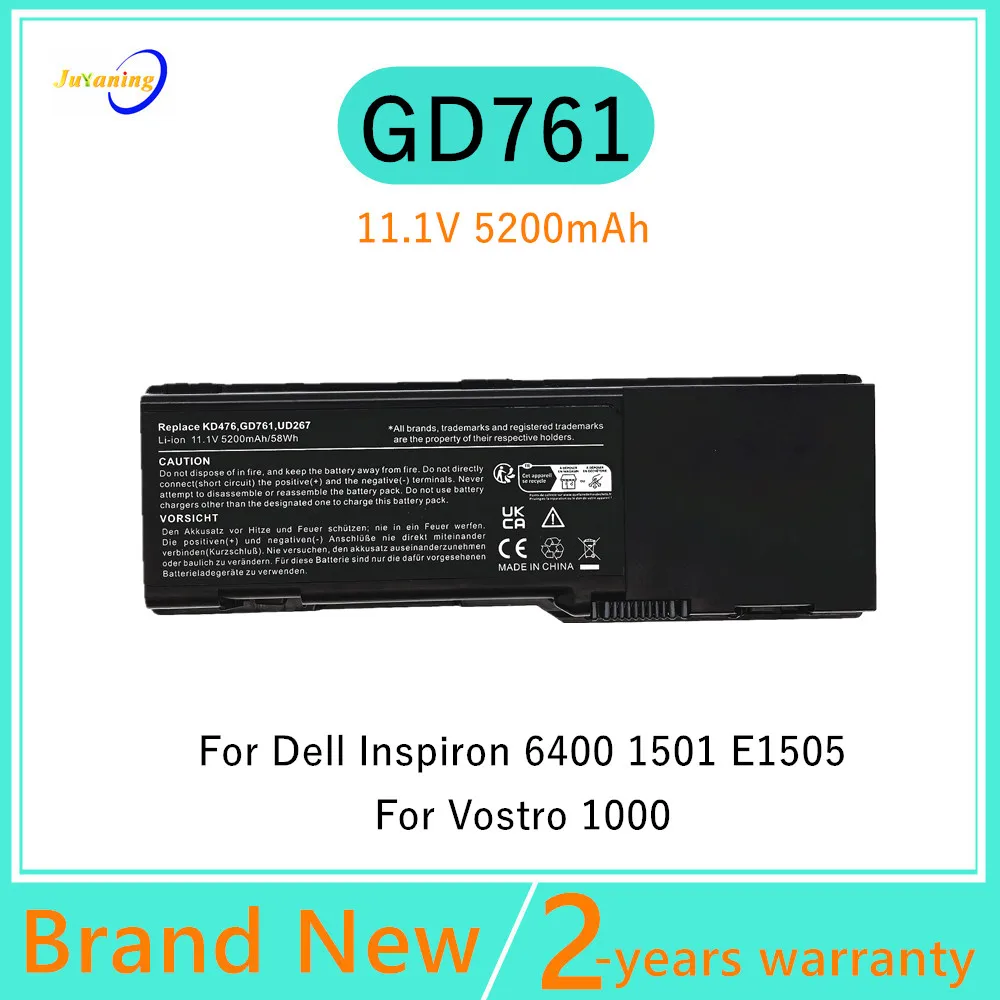 Laptop Battery For Dell Inspiron 1501 6400 E1501 E1505 For Latitude 131L GD761 RD859 UD267 XU937 for vostro 1000
Laptop Battery For Dell Inspiron 1501 6400 E1501 E1505 For Latitude 131L GD761 RD859 UD267 XU937 for vostro 1000
