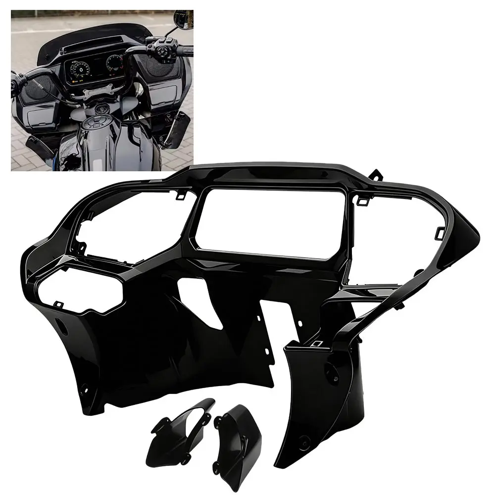 1 Set Front Inner Fairing Kits Fits For Harley Touring Road Glide FLTRX CVO ST FLTRXSTSE 24-26 SE FLTRXSE 23-25 ABS Gloss Black
1 Set Front Inner Fairing Kits Fits For Harley Touring Road Glide FLTRX CVO ST FLTRXSTSE 24-26 SE FLTRXSE 23-25 ABS Gloss Black