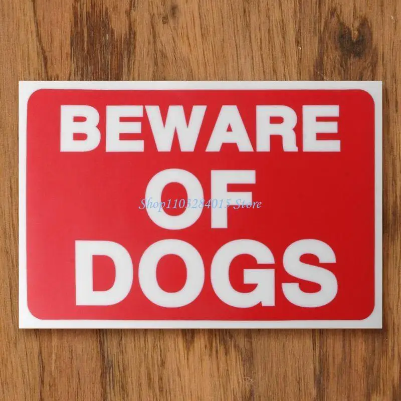 R6FF Metal Beware of Dog Sign Beware of Dog Warning Sign for Home Door Fence
R6FF Metal Beware of Dog Sign Beware of Dog Warning Sign for Home Door Fence