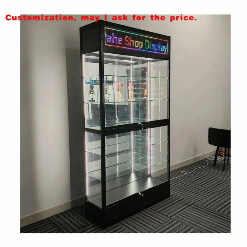 Изготовленные на заказ.Стеклянные витрины с цифровым экраном. Алюминиевая рама. Витрины. Аксессуары для дымового магазина.
Изготовленные на заказ.Стеклянные витрины с цифровым экраном. Алюминиевая рама. Витрины. Аксессуары для дымового магазина.