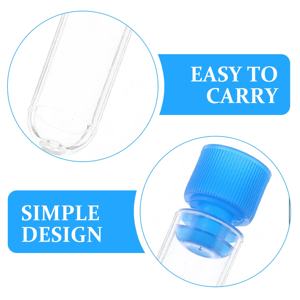 10 Pcs Test Tube with Cap Tubes for Kids Plastic Children Leak Proof
10 Pcs Test Tube with Cap Tubes for Kids Plastic Children Leak Proof