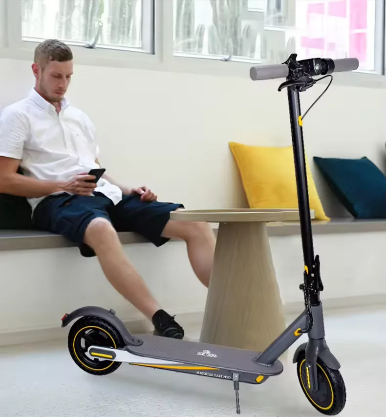 8.5 Inch 350W Motor Foldable Electric Scooter for Adults, Top Speed of 21 MPH,21 Miles Ranges
8.5 Inch 350W Motor Foldable Electric Scooter for Adults, Top Speed of 21 MPH,21 Miles Ranges