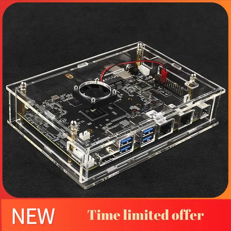 ABRN-Для Banana Pi BPI-F3 Акриловый чехол Прозрачный корпус Защитная коробка Дополнительная плата для разработки охлаждающего вентилятора
ABRN-Для Banana Pi BPI-F3 Акриловый чехол Прозрачный корпус Защитная коробка Дополнительная плата для разработки охлаждающего вентилятора