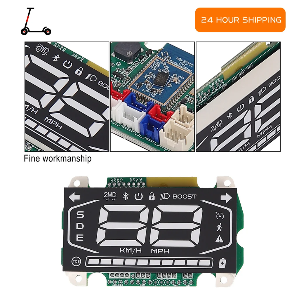 Dashboard LED Dispaly Instrument for Segway Ninebot ZT3 Pro Electric Scooter Accessories Parts Kickscooter Replacement
Dashboard LED Dispaly Instrument for Segway Ninebot ZT3 Pro Electric Scooter Accessories Parts Kickscooter Replacement