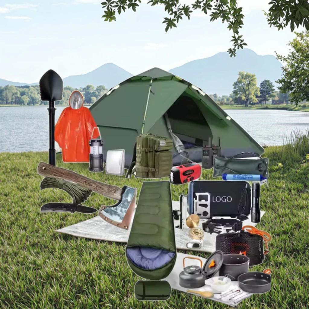 Professional Camping Survival Gear Tool First Aid Kit Earthquake Emergency Survival Kit for Outdoor Adventure Hiking Climbing
Professional Camping Survival Gear Tool First Aid Kit Earthquake Emergency Survival Kit for Outdoor Adventure Hiking Climbing