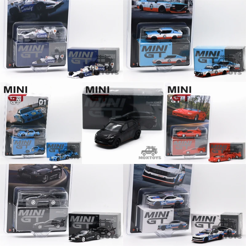 MINI GT 1:64 Hyundai Skyline RX-7 TG184 NO.20 Countach Supra VeilSide Mustang Diecast Model Car
MINI GT 1:64 Hyundai Skyline RX-7 TG184 NO.20 Countach Supra VeilSide Mustang Diecast Model Car