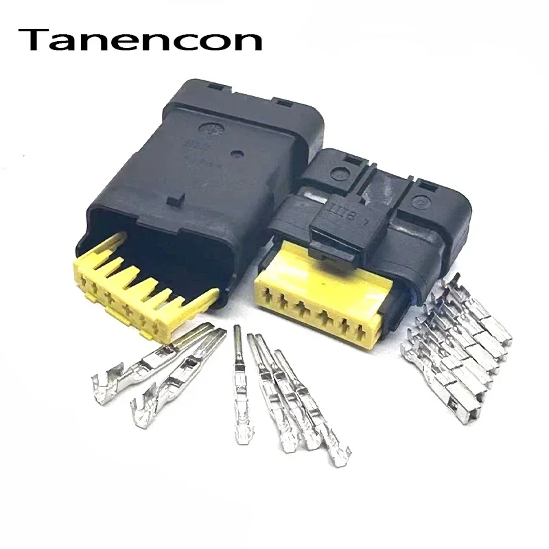 1 Set FCI 6 Pin Male Female Black Accelerator Pedal Auto Connector for Citroen Peugeot Renault 211PL069S0049 211PC069S0049
1 Set FCI 6 Pin Male Female Black Accelerator Pedal Auto Connector for Citroen Peugeot Renault 211PL069S0049 211PC069S0049