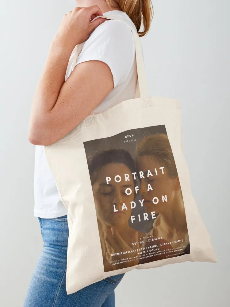 PORTRAIT OF A LADY ON FIRE WHITE TEXT POSTER Tote Bag canvas tote reusable shopping bag Cloth bags tote bag women
PORTRAIT OF A LADY ON FIRE WHITE TEXT POSTER Tote Bag canvas tote reusable shopping bag Cloth bags tote bag women