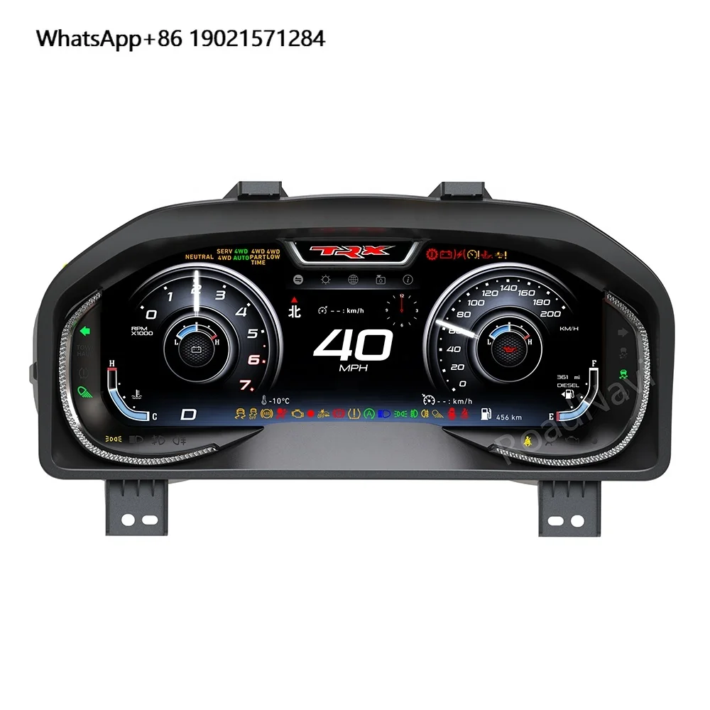 RoadNavi LCD Digital Cluster For Dodge Ram 1500 2013-2019 Dashboard Panel Speedometer
RoadNavi LCD Digital Cluster For Dodge Ram 1500 2013-2019 Dashboard Panel Speedometer