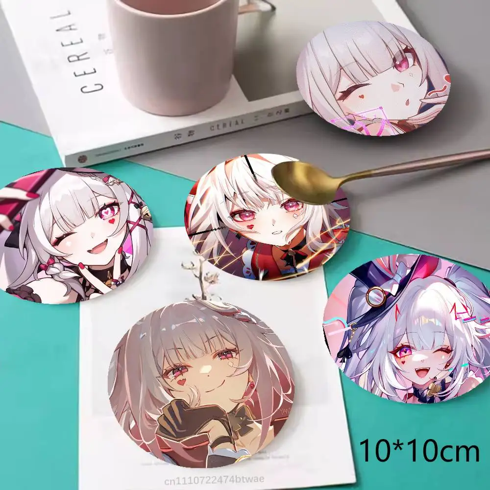Honkai Star Rail Sparkxie i Wooden Coaster Set, A Must-Have For Holiday Parties, Suitable For Bars, Offices , Size 10cm X 10cm
Honkai Star Rail Sparkxie i Wooden Coaster Set, A Must-Have For Holiday Parties, Suitable For Bars, Offices , Size 10cm X 10cm