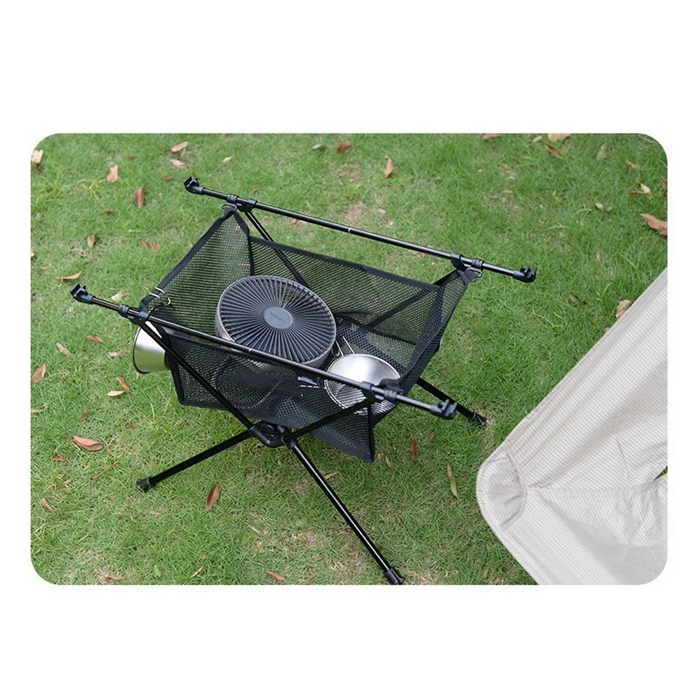 Foldable Mesh Basket Organizer Under Table Storage Bag for Camping Picnics Outdoor Activities 33x29x19cm Black
Foldable Mesh Basket Organizer Under Table Storage Bag for Camping Picnics Outdoor Activities 33x29x19cm Black